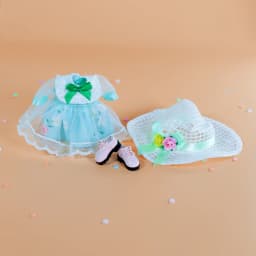 Outfit for 1/8 BJD Pocket doll and Middie Blyth clothes including shoes suit for 16cm doll
