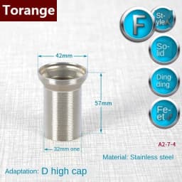 Kitchen faucet faucet fixed foot big foot screw extension nut wash basin thick countertop screw fixing seat repair accessories