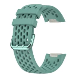 Breathable Rubber Strap For Fitbit Charge 5 Correa Sport Replacement Silicone Wristband For Fitbit Charge6 Watch Bracelet