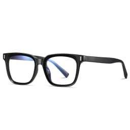 TR90 Blue Light Blocking Men's Square Glasses Radiation Protection Eyeglasses Women Transparent Fashion Eyewear