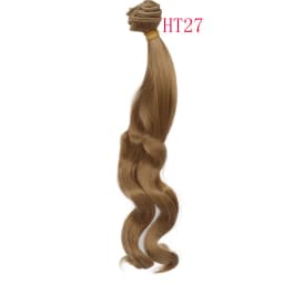 Russian Handmade Doll Hair 25 cm High Temperature Curly Hair for 1/3 1/4 1/6 BJD DIY Curly Doll Wigs Tree