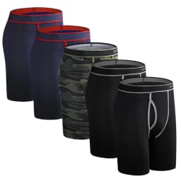 5Pcs Set Boxer Men Underpants Male Cotton Men's Panties Underwear Man Boxershorts Homme High Quality Underware Shorts
