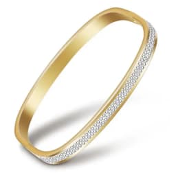 NIBASTAR Hollow Star Bracelets & Bangles For Women Fashion Stainless Steel Sweet Romantic Bracelet Rose Gold Color Jewelry Gift