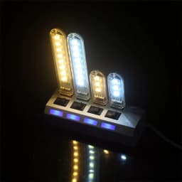 Mini USB LED Book Light Ultra Bright Reading Lamp SMD LED Bulb Night Light For Power Bank PC Laptop Notebook DC5V 3000-6500K