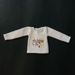 NEW Cute Blyth Dolls’ Clothes Long Sleeve Stripe T-shirt for Blyth 1/6 Dolls Accessories