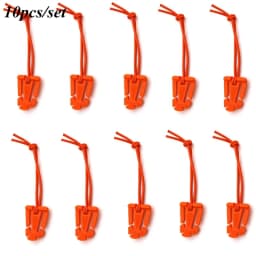 10pcs Tactical Gear Clip Molle Web Dominators for Backpack Straps Management Buckle Carabiner Clips Tube Strap MOlle Attachments