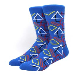 Male Tide Brand men cotton Socks Gradient Color summer Style long wedding sock Men's High Funny Happy Business Socks man sox