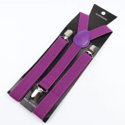 Hot Deals Solid Color Elastic Leather Suspenders Men Women Classic Adjustable Straps For Shirt Pants Skirts Wedding Accessories