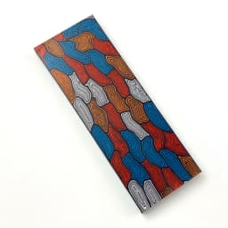 New Style G10 Knife Handle Material Damascus Pattern Diy Handle Composite Material G-10 Tool Patch Material 130x45x8mm