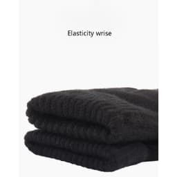 Winter New Man Keep Warm Touch Screen Plus Velvet Inside Thicken Knitting Gloves Wear-Resistant Anti-Slip Solid Fashion Male Sof