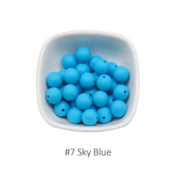 Cute-idea 50pcs Silicone Beads 12mm Food Grade Baby Loose Rounds perles Beads DIY Pacifier Chain Toys Accessories Baby Goods