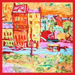 2022 Europe 60cm Spring New Versatile Women's Imitation Silk Business Leisure Small Scarf Occupation Small Square Towel