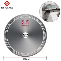 110/150/180/200MM Ultra-thin Diamond Saw Blade Super Thin Cutting Disc Jewelry for Glass Stone Agate Jade 20/25mm Bore 1Pc