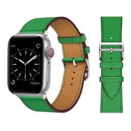 Leather strap For Apple watch band 44mm 45mm 49mm 41mm 40mm Accessorie wristband correa bracelet iWatch series 9 7 8 SE ultra 2