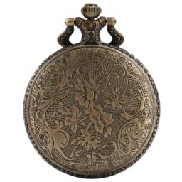 Retro Bronze Air Force Eagle Stars United State Quartz Antique Pendant Chain Pocket Watch Military Souvenir Gifts for Men Women