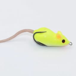 2Pcs/1pc 3D Eyes Soft Mouse Bait Fishing Lure 4.5cm 10g Floating Crankbait Artificial Bait Fishing tackle everything for fishing