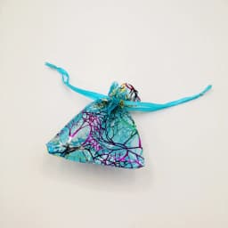 100pcs Blue Coral Organza Bag Drawstring Pouch Bag Organizer Jewelry Box Gift For Wed Christmas Jewelry Display Packaging Bags