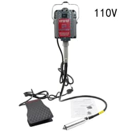 SR Grinder Flexshaft Rotary Hanging Motor Foredom Full Set Flexible Shaft Polishing Machine Burnishing Grinding Rotary Tool Kit