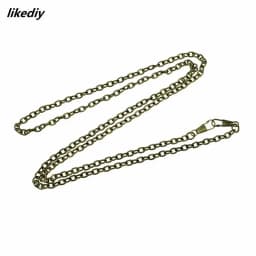 1 Piece About Length 120 CM Width 0.5cm O Type Replacement Metal Purse Chain For Shoulder Cross Body Handbags Bag Accessories