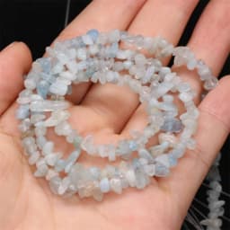 Natural Stone Beads Irregular Lapis Lazuli Fluorite Freeform Chip Gravel Bead for Jewelry Making Necklace Bracelet for Women