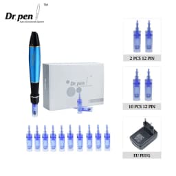 Dr Pen Ultima A1 Microneedling Professional Derma Pen A1 Wireless Button 5 Levels Adjustment Scars Stretch Marks Helpful