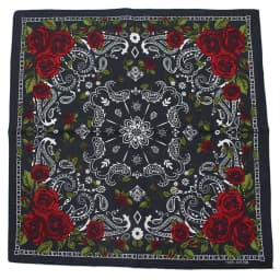 Skull Bandana Square Scarf 100% Cotton Square Handkerchief Hip Hop Sport Paisley Bicycle Head Scarf Woman Scarves For Neck