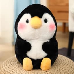 18-40cm Ball Shape Animals Stuffed Cartoon Bunny Pink Pig Monkey Elephant Penguin Hug Cuddly Plushies Toys Ferry Plush Soft Doll
