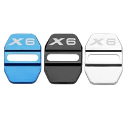 4pcs Car Door Lock Covers Protective Case for BMW X1 F48 X3 G01 X4 G02 X5 F15 X6 F16 G05 G06 F49 Accessories 2018 2019 2020 2021