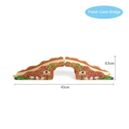 Wooden Train Track Bridge Beech Wooden Railway Set Accessories Fit for All Brands Wood Tracks Pieces Educational Toys For Kids