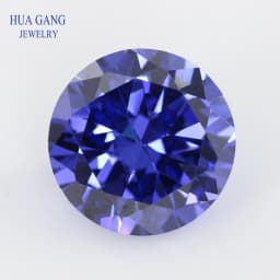 5A Qaulity 1.0~3.0mm Various 20 Colors Loose Cubic Zirconia Stones Round Brilliant Cut Loose CZ Synthetic Gem For Woman Jewelry