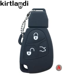3 Button Car Key Case Cover for Mercedes Benz C B E Class W203 W211 W204 W202 W210 W208 YU BN CLS CLK 220th 230K Remote Fob