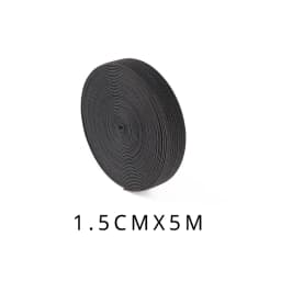 5Meters Width 1.5-4cm Black Elastic Band For Wigs Spandex Belt Trim Sewing/Ribbon Clothes Flex Sewing Material Elastic Wig Bands