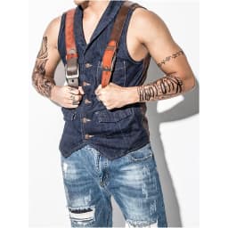 MEDYLA Men Top Layer Leather Casual High Quality Belt Vintage Design Pin Buckle Genuine Leather Belts For Men Original Cowhide