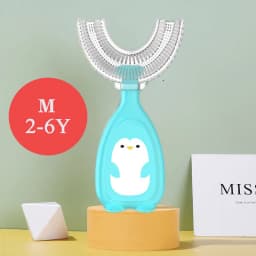 Children's Toothbrush Baby U-shaped Toothbrush Soft Silicone Teethers Newborn Brush Kids Teeth Oral Care Cleaning Health
