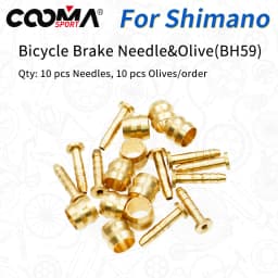 10 Sets Bicycle Hydraulic Brake Hose BH90 BH59 Olive Needle/Connector Insert Connector Bolt For Shimano Magura AVID SRAM