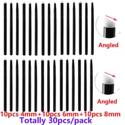 Wholesale Flat /Angled Detailed Blending Brushes Large Small Smooth Blending Brushes Ink Application Tool for DIY Cards Making