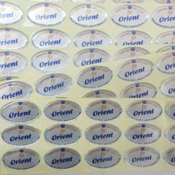 Custom Size Shape Logo Stickers Paper/PVC/Vinyl/Kraft/PP/PET Labels Printing Personalised Designs Silver Or Gold Color