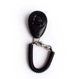 Pet Products Pet Cat Dog Training Clicker Plastic New Dogs Click Trainer Aid Adjustable Wrist Strap Sound Key Chain Dog Repeller
