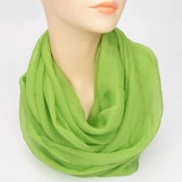 Spring Autumn Chiffon Hedging Bib Pure Color Wild Neck Scarf Women's Soft Light Breathable Decorative Beach Sunscreen Gauze D62