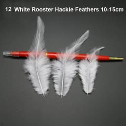 50Pcs/Lot! White Ostrich Goose Pheasant Feathers for Crafts Chicken Turkey Feather Wedding Party Accessories Decoration Plumes