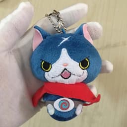 New Kawaii Cute Anime Yo-Kai Watch Mini Plush Keychain Small Pandent Kids Stuffed Toys For Children Gifts 11CM