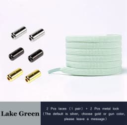 Flat No Tie Shoe laces Black White Shoelaces for Sneakers Elastic Laces without ties Kids Adult Quick lace for Shoes Rubber Band