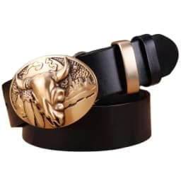 red 2020 solid brass buckle high quality camel belts for men leaf cow 3.8 cm wide strap girdle full grain 100% genuine leather