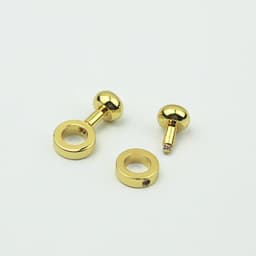 2pcs Metal Bag Modification Buckle Mini Zipper Buckle for DIY Handbag Repair Kit Replace Chain Buckle Bag Modified Accessories