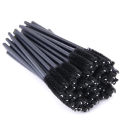 SHIDISHANGPIN 5/25/50 Pc Eyelash Brushes Makeup Brushes Mascara Wands Applicator Spoolers Eye Lashes Cosmetic Brush Makeup Tools
