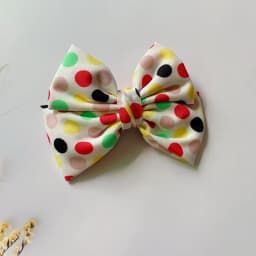 Children New Candy Color Dots Large Hair Bow Hairclips Girls Cute Plaid Bowknot Barrette Kids Hair Clips Baby Hairgrips Headwear