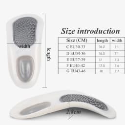 Orthotic Arch Support Flatfoot insoles XO legs Varus Feet Cushion Pads Plantar Fasciitis Men Woman Inserts Care Heel Pain Pad