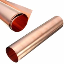0.02mm to 0.5mm Width 200mm High Pure Copper Cu Metal Sheet Foil Pure T2 Copper Cu Metal Sheet Copper Belt Copper Strip