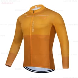 RAUDAX 2026 Mens Long Sleeve Cycling Jersey Mtb Cycling Clothing Breathable Bicycle Maillot Ropa Ciclismo Sportwear Bike Clothes