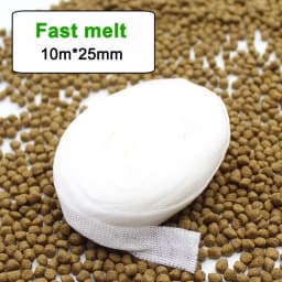 10M PVA Soluble PVA Mesh Refill Carp Fishing Feeder Fishing Lures Refill Hook Bait 25mm 35mm PVA Bag Fishing Accessories